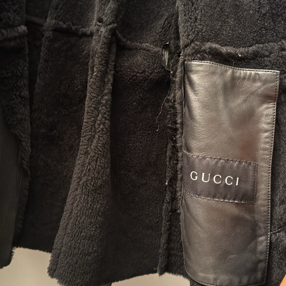 SALE‼️Gucci Leather Coat - Picture 4 of 17
